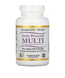 california gold nutrition пренатальный мультивитаминный комплекс